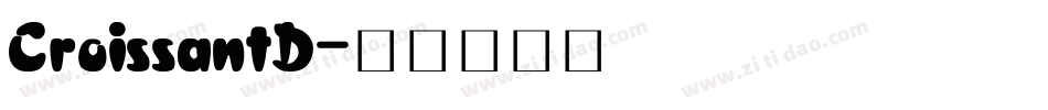 CroissantD字体转换