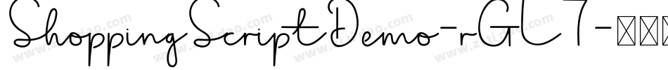 ShoppingScriptDemo-rGL7字体转换