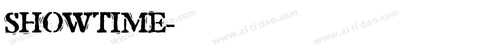 Showtime字体转换