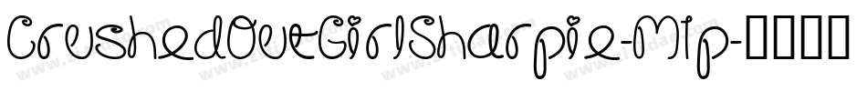 CrushedOutGirlSharpie-M1p字体转换
