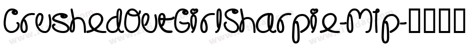 CrushedOutGirlSharpie-M1p字体转换