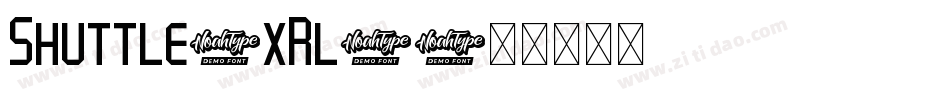 Shuttle-xRl5字体转换