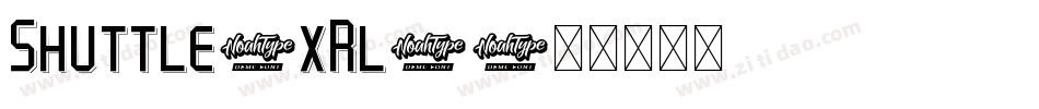 Shuttle-xRl5字体转换