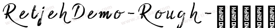 RetjehDemo-Rough字体转换