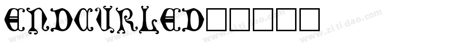 Endcurled字体转换