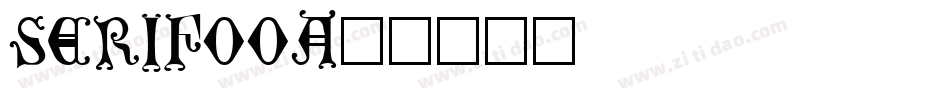 Serif-Oo6A字体转换