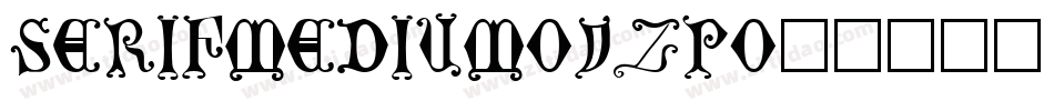 SerifMedium-OVZPO字体转换
