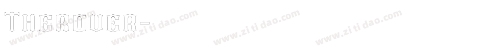 Therover字体转换