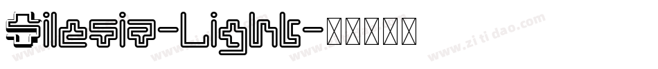 Silesia-Light字体转换