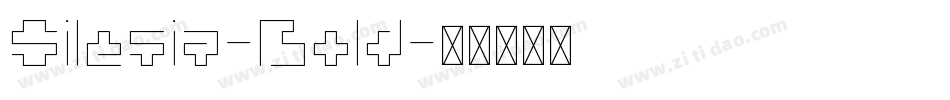 Silesia-Bold字体转换