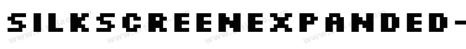 SilkscreenExpanded-51g8字体转换