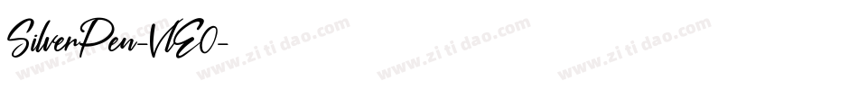 SilverPen-VlE0字体转换