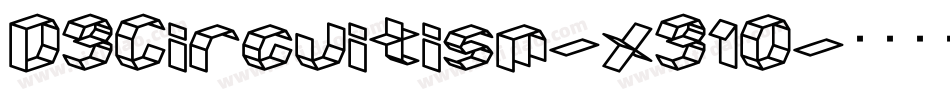 D3Circuitism-x310字体转换