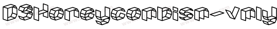 D3Honeycombism-vmly字体转换