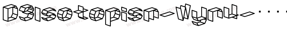 D3Isotopism-Wyn4字体转换