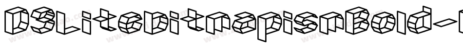 D3LitebitmapismBold-BWvG字体转换