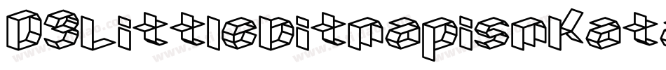 D3LittlebitmapismKatakana-JRo7字体转换