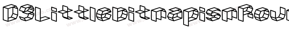 D3LittlebitmapismRound-GOLm字体转换