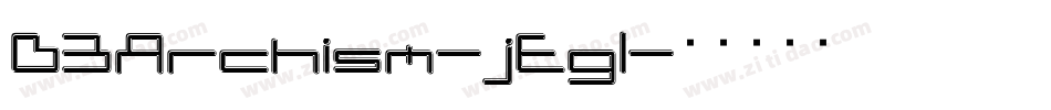 D3Archism-jEgl字体转换
