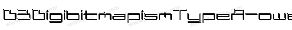 D3DigibitmapismTypeA-owea字体转换