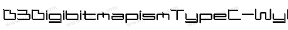 D3DigibitmapismTypeC-WyDE字体转换