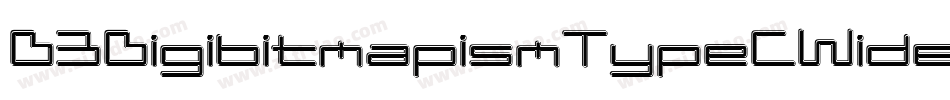 D3DigibitmapismTypeCWide-axKR字体转换