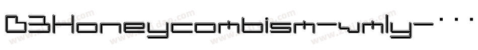 D3Honeycombism-vmly字体转换