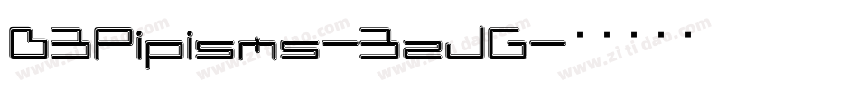 D3Pipisms-3zJG字体转换