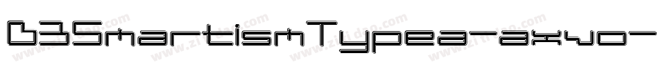 D3SmartismTypea-axvo字体转换