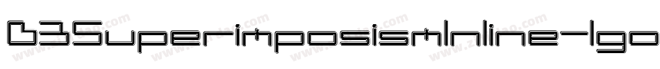 D3SuperimposismInline-lgo5字体转换