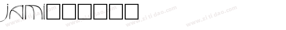 JAMI字体转换