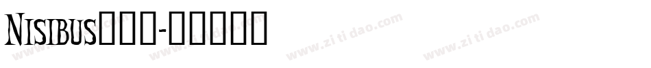 Nisibus转换器字体转换