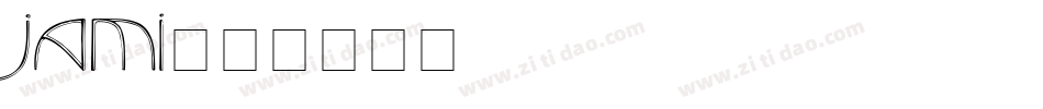 JAMI字体转换
