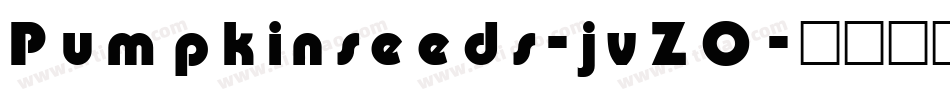 Pumpkinseeds-jvZO字体转换