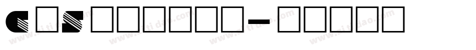 CgSinaloa字体转换