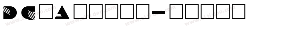 DG_Aachen字体转换