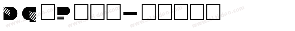 DG_Pump字体转换