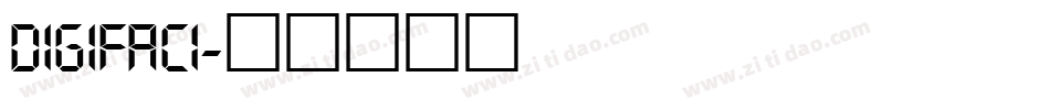 DIGIFACI字体转换