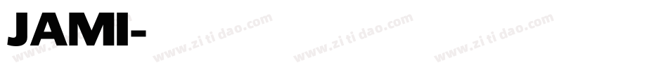 JAMI字体转换