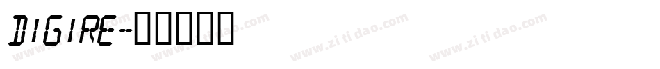 Digire字体转换