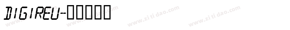 Digireu字体转换