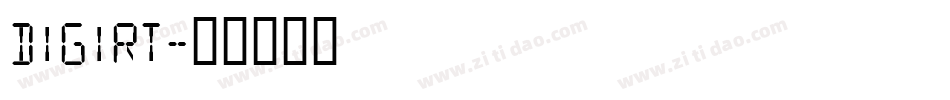 DIGIRT字体转换