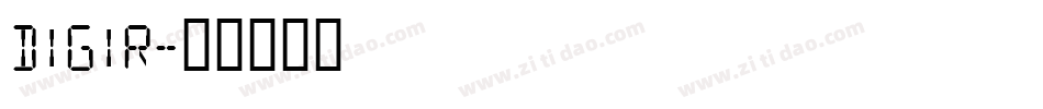 Digir字体转换