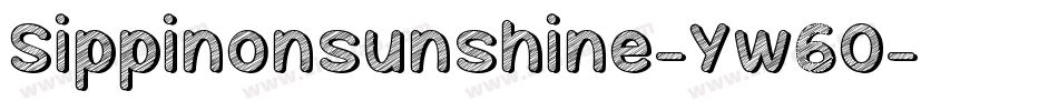 Sippinonsunshine-Yw6O字体转换