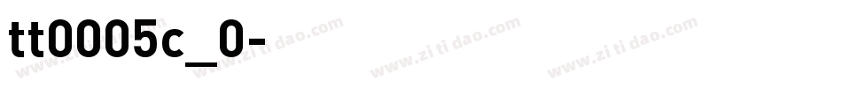 tt0005c_0字体转换