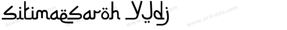 Sitimaesaroh-YJdj字体转换