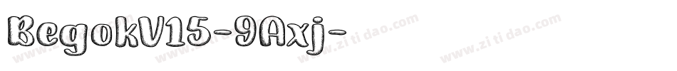BegokV15-9Axj字体转换