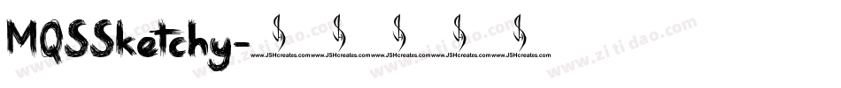 MQSSketchy字体转换