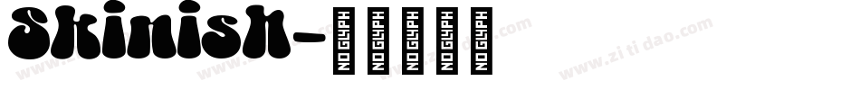 Skinish字体转换