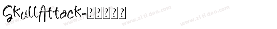 SkullAttack字体转换
